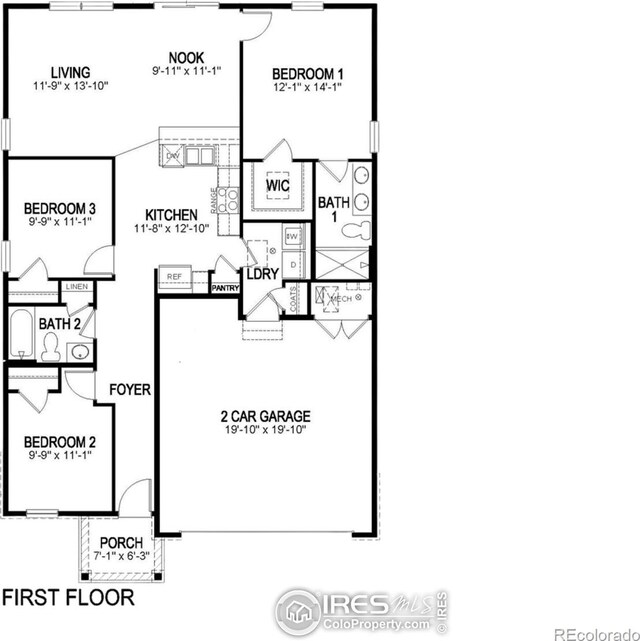 6500 13th St, Frederick, CO 80530 - floor plan / room layout