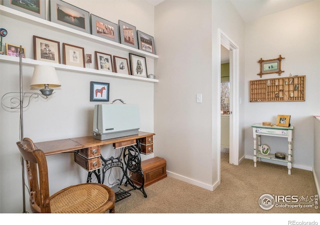 156 Brass Ct Unit 156, Loveland, CO 80537 - carpeted office featuring baseboards