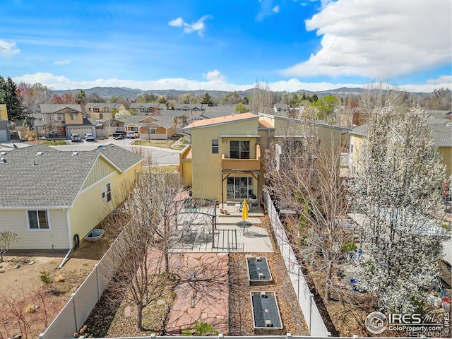 156 Brass Ct Unit 156, Loveland, CO 80537 - exterior space with a mountain view and a residential view