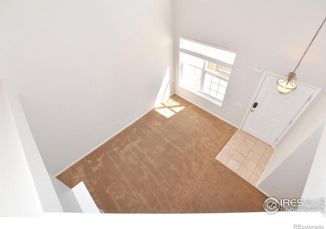 2203 Copper Creek Dr Unit D, Fort Collins, CO 80528 - entrance foyer with carpet