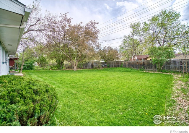 810 34th St, Boulder, CO 80303 - view of yard with a fenced backyard
