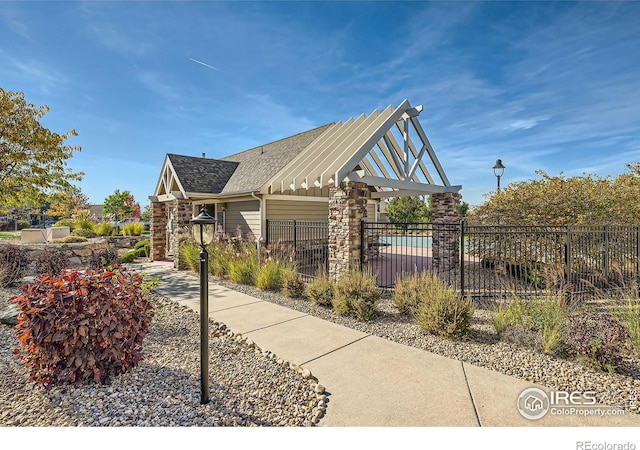 4822 Raven Run, Broomfield, CO 80023 - view of home's community featuring fence