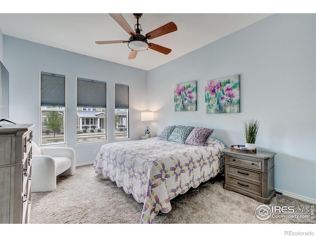 14394 W 88th Dr Unit C, Arvada, CO 80005 - carpeted bedroom with baseboards and ceiling fan
