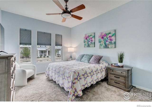 14394 W 88th Dr Unit C, Arvada, CO 80005 - carpeted bedroom with baseboards and ceiling fan