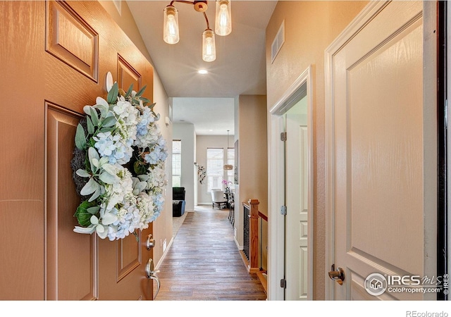 14394 W 88th Dr Unit C, Arvada, CO 80005 - hall with light wood-style floors, recessed lighting, and an upstairs landing