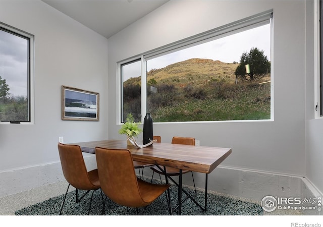 451 Red Gulch Rd, Lyons, CO 80540 - dining area with baseboards