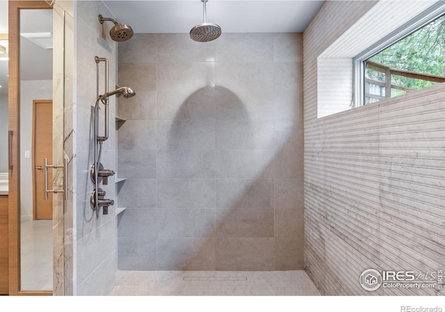 50 Wildwood Ln, Boulder, CO 80304 - bathroom featuring a tile shower