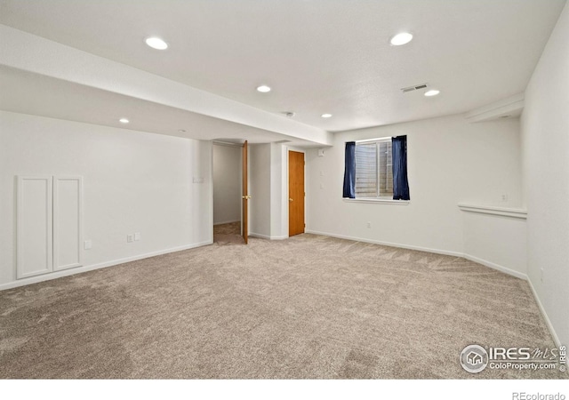 1532 Corydalis Ct, Fort Collins, CO 80526 - empty room with carpet floors, recessed lighting, and baseboards