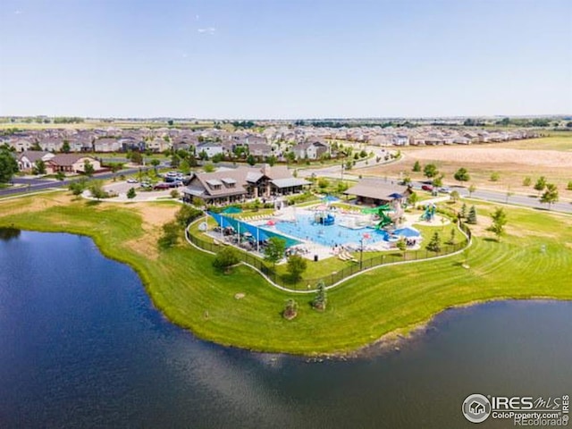 6117 Gold Dust Rd, Timnath, CO 80547 - drone / aerial view of a large body of water