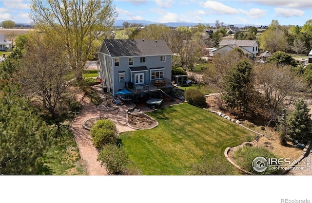 drone / aerial view