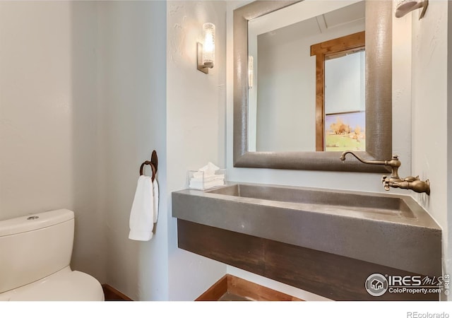 2307 Magnolia Dr, Nederland, CO 80466 - bathroom with toilet