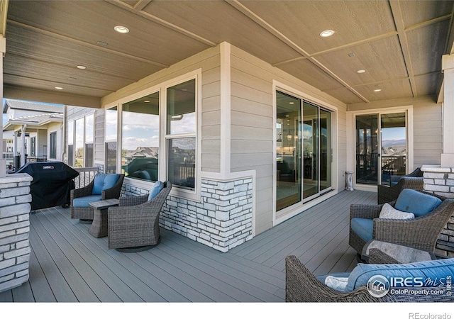 3295 Heron Lakes Pkwy, Berthoud, CO 80513 - view of deck