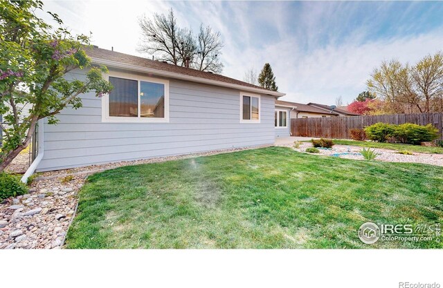exterior space with fence