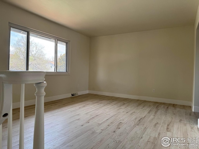 2221 E 84th Ave, Denver, CO 80229 - spare room featuring light wood-type flooring and baseboards