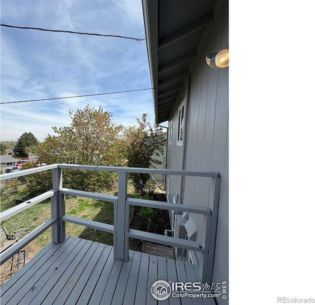 2221 E 84th Ave, Denver, CO 80229 - view of wooden deck