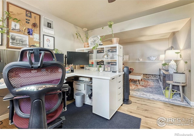 150 Lori Dr, Loveland, CO 80537 - office space featuring wood finished floors
