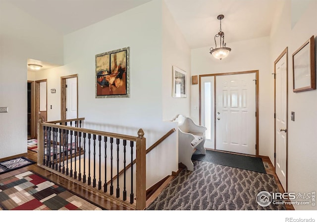 entrance foyer with baseboards