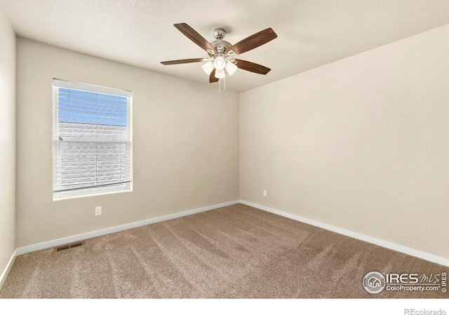 1693 Maseca Plaza Way, Severance, CO 80550 - carpeted empty room with a ceiling fan and baseboards