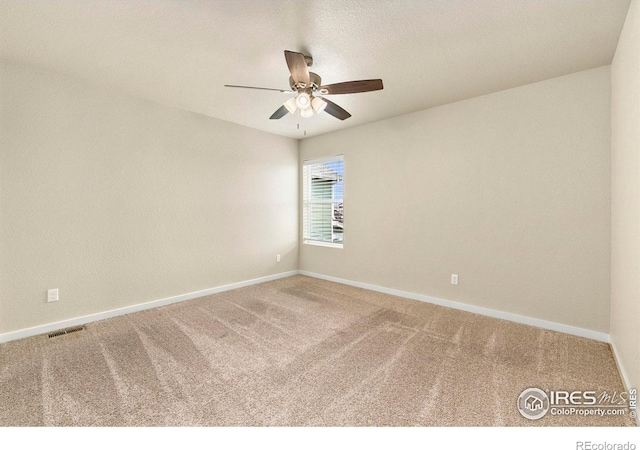 1693 Maseca Plaza Way, Severance, CO 80550 - carpeted empty room featuring a ceiling fan and baseboards
