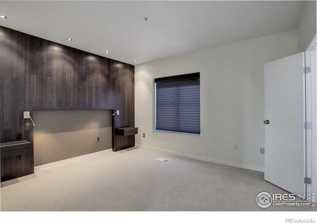 1200 Yarmouth Ave Unit 238, Boulder, CO 80304 - interior space with baseboards, visible vents, recessed lighting, and light colored carpet