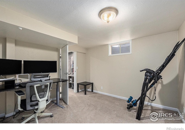 7960 Estes Ct, Arvada, CO 80005 - carpeted home office with baseboards