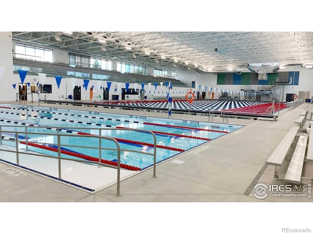 view of pool