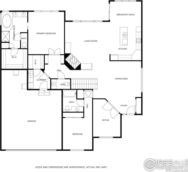 6836 Spanish Bay Dr, Windsor, CO 80550 - plan