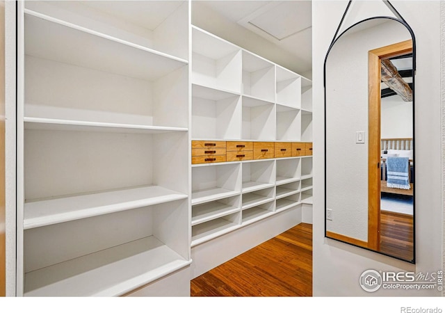 view of pantry