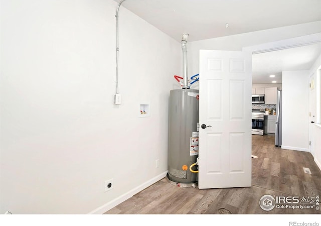 utilities with water heater