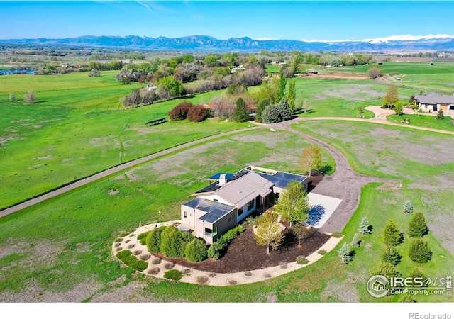 11251 Lookout Dr, Longmont, CO 80504 - overview of rural landscape featuring mountains