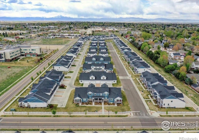 4355 24th Street Rd Unit 803, Greeley, CO 80634 - aerial view with a residential view and a mountain view