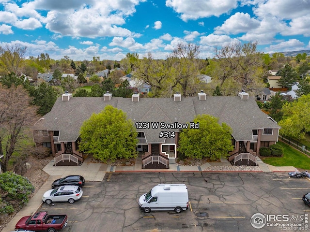 1231 W Swallow Rd Unit 314, Fort Collins, CO 80526 - aerial view