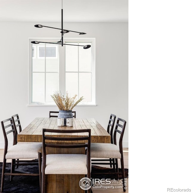 914 Eldorado Ln, Louisville, CO 80027 - dining room featuring an inviting chandelier