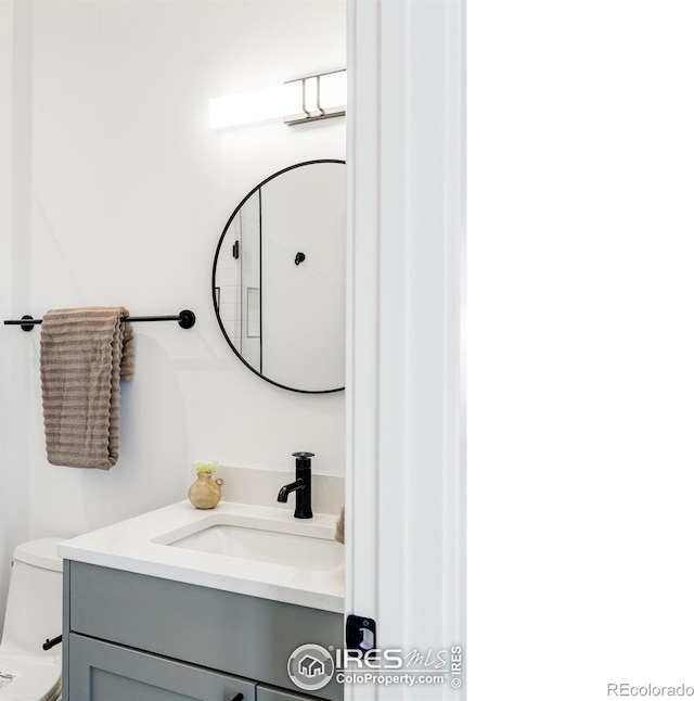 914 Eldorado Ln, Louisville, CO 80027 - bathroom featuring toilet and vanity