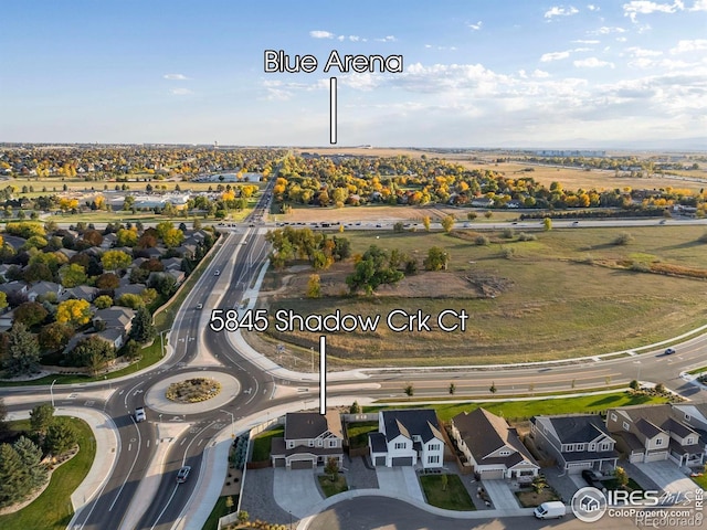 5845 Shadow Creek Ct, Windsor, CO 80528 - aerial perspective of suburban area