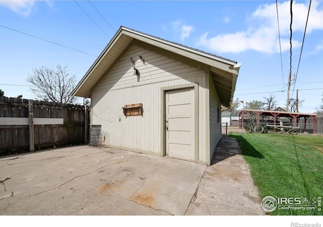 405 Maple St, Fort Morgan, CO 80701 - view of outdoor structure featuring an outdoor structure