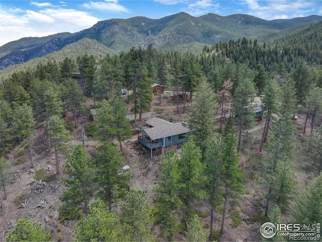 4 Porphyry Vw, Jamestown, CO 80455 - view of mountain backdrop featuring a forest