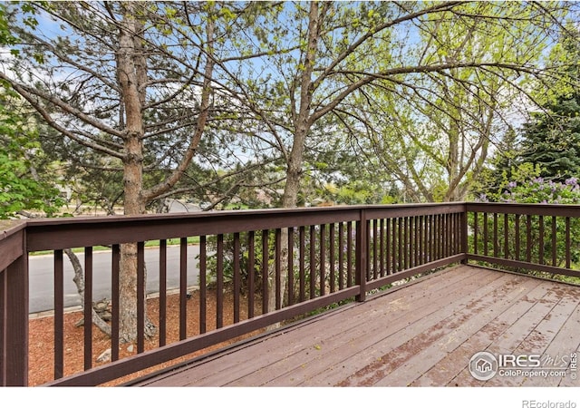 2617 Treemont Dr, Fort Collins, CO 80524 - view of deck