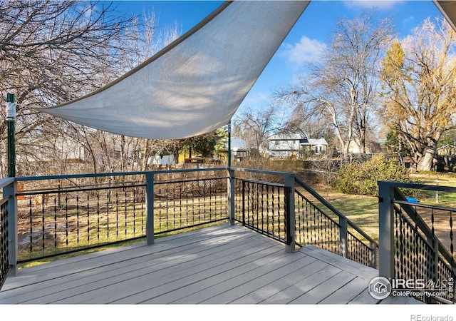 713 Boltz Dr, Fort Collins, CO 80525 - view of wooden terrace