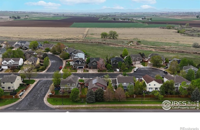 1442 Mallard Dr, Johnstown, CO 80534 - overview of rural landscape featuring nearby suburban area
