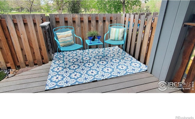 1180 Monroe Dr Unit C, Boulder, CO 80303 - wooden terrace with fence