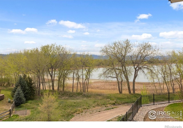 1603 Plank Ln, Fort Collins, CO 80524 - water view with fence