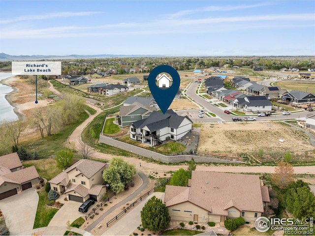 1603 Plank Ln, Fort Collins, CO 80524 - birds eye view of property featuring a residential view