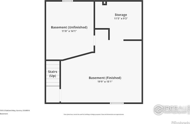 1915 S Oakland Way, Aurora, CO 80014 - plan