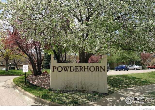 6036 Gunbarrel Ave Unit B, Boulder, CO 80301 - view of community sign