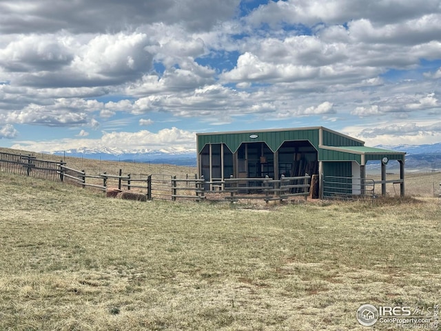 115 Arapaho Ridge Rd, Livermore, CO 80536 - view of outbuilding featuring an exterior structure and an outdoor structure
