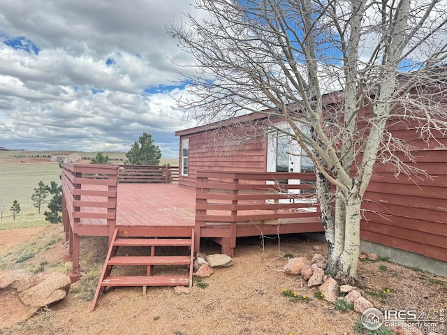 115 Arapaho Ridge Rd, Livermore, CO 80536 - exterior space featuring a wooden deck