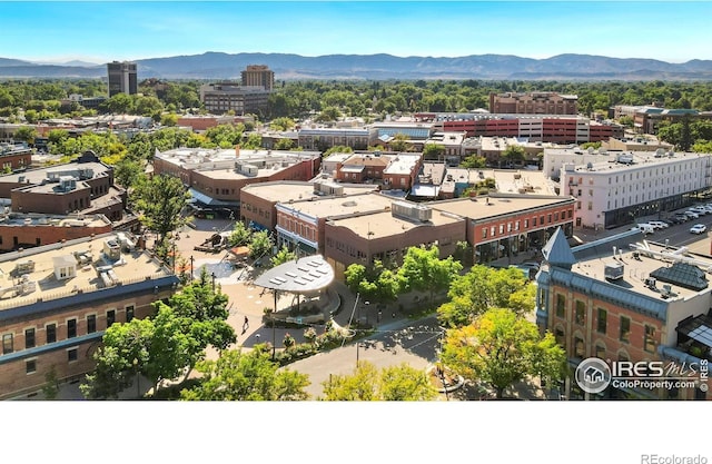 2832 William Neal Pkwy Unit C, Fort Collins, CO 80525 - aerial view featuring a city view and a mountain view
