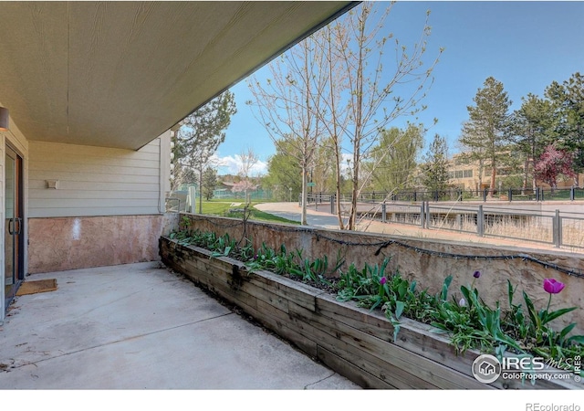 3785 Birchwood Dr, Boulder, CO 80304 - view of patio / terrace featuring fence