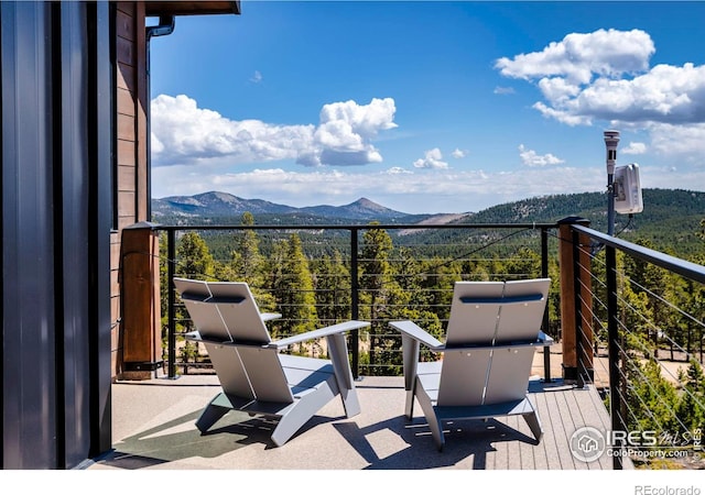 11 Juneau Cir, Nederland, CO 80466 - balcony with a mountain view